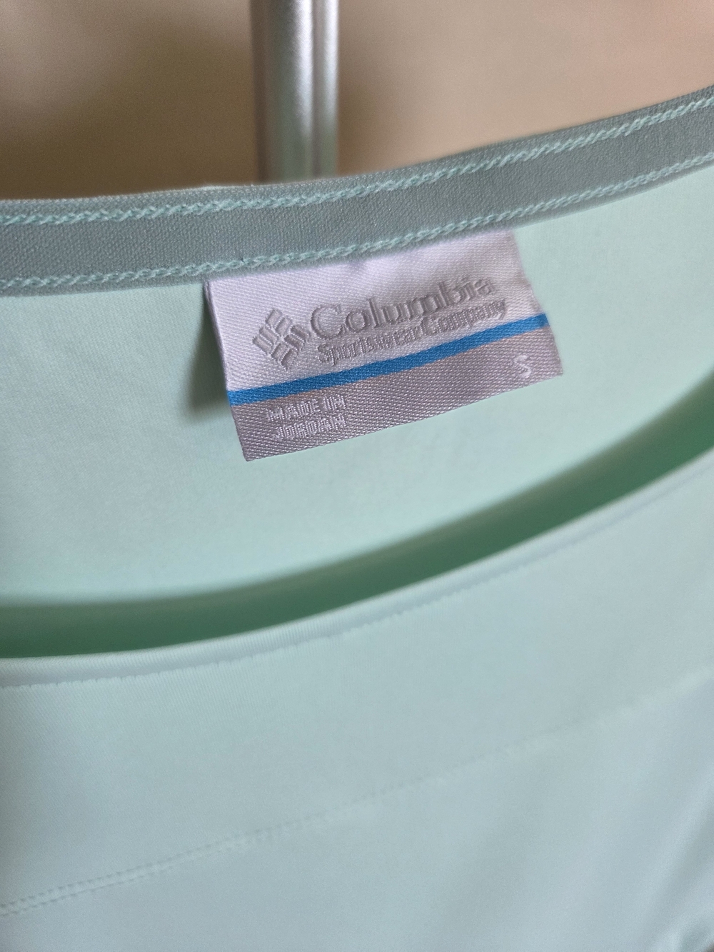 Columbia Mint Green Casual Tie-Waist Tee Dress - Picture 4 of 6